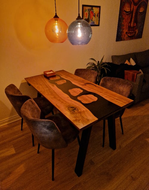 Rivertable - epoxy/amrk. valnød (3)