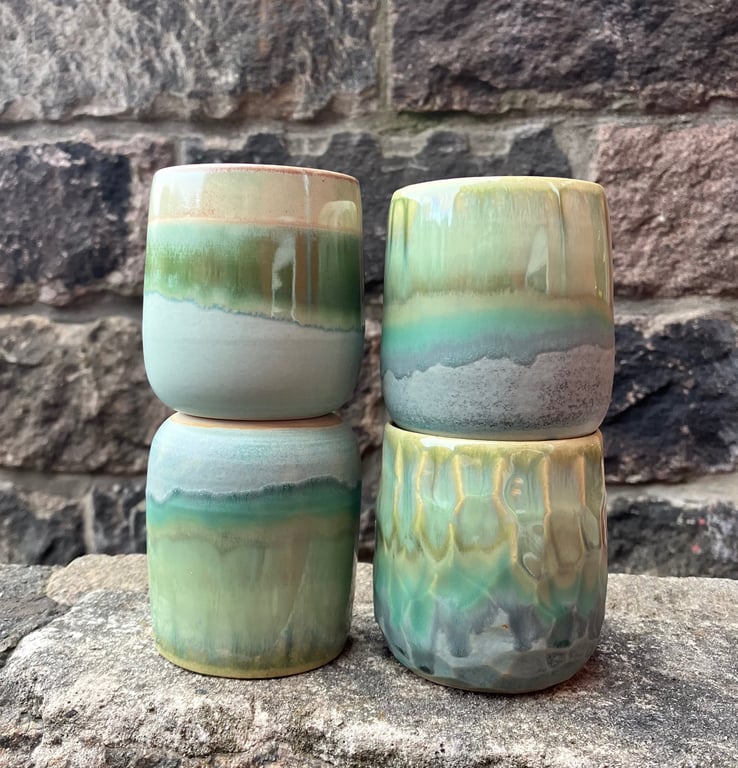 Hånddrejet kop billede 10