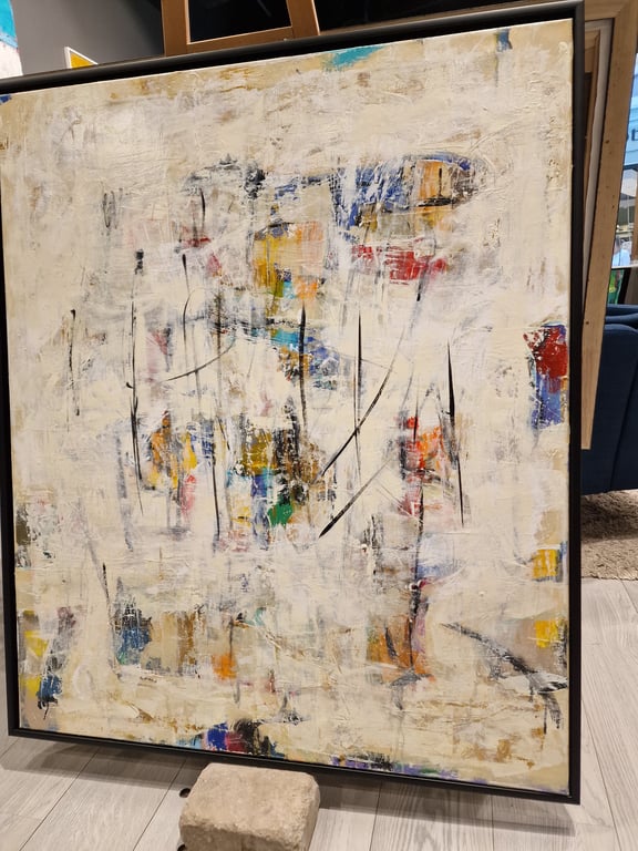 #1307  100 x 120 cm. SOLD  billede 2
