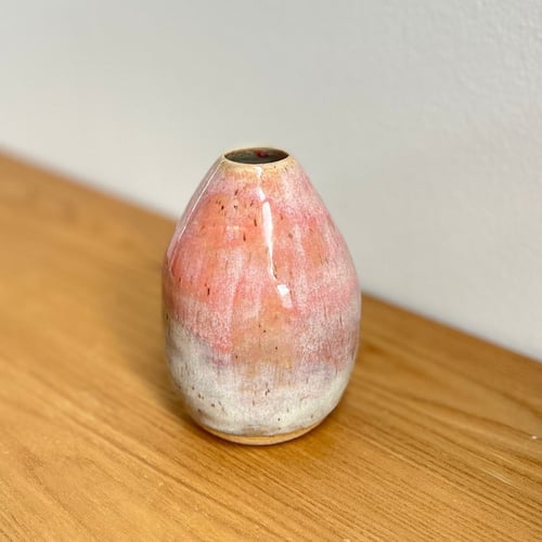 Vase i rosa og grå nuancer (4)