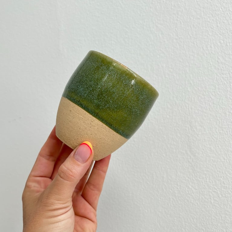 Flaskegrøn Kop billede 3