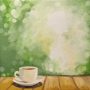 kaffe i lysning. 20*20 – produktbillede