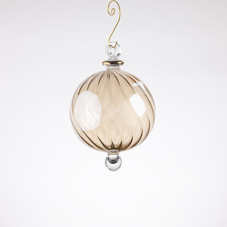 JULEKUGLE DESIGN 1030 DIJON MED GULD ELLER HVIDGULD