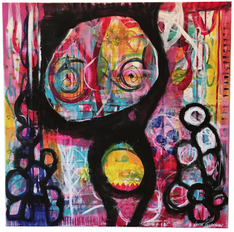 Maleri - Hvad kigger I på?