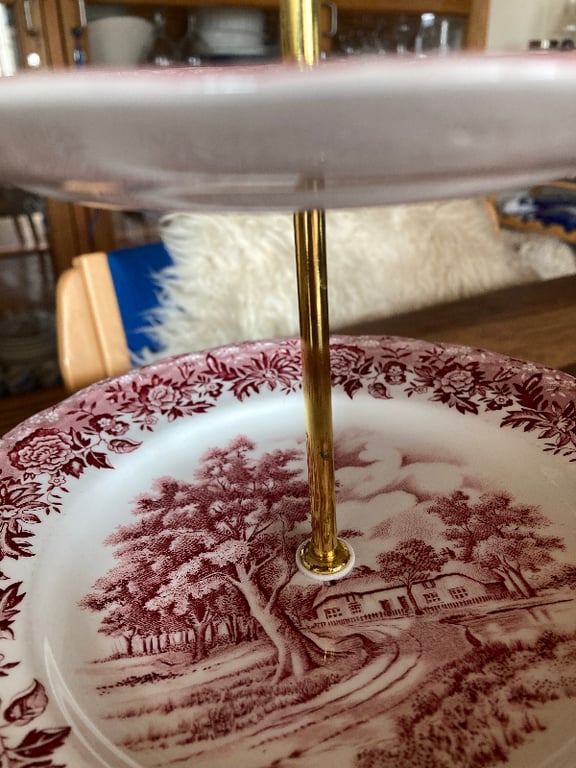 Kageopsats engelsk porcelæn (3)