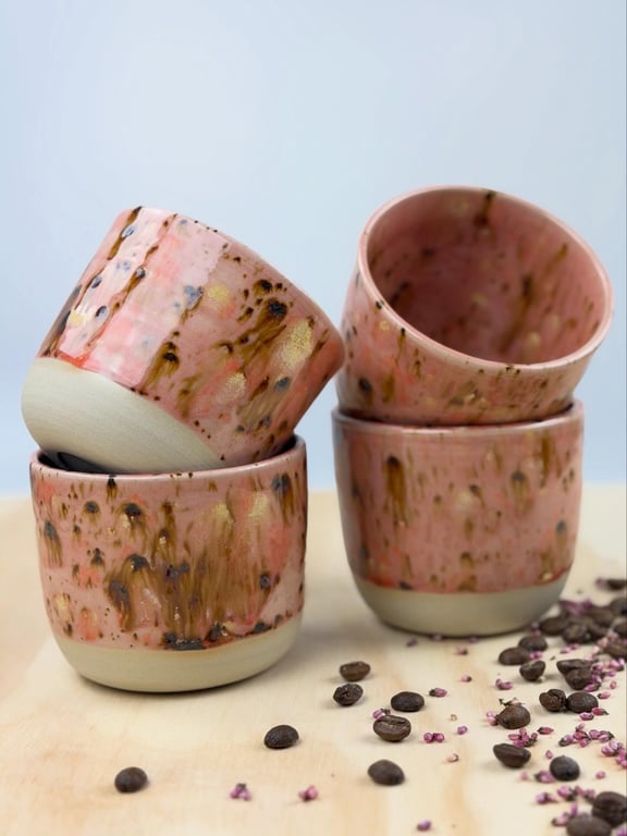 Lyserød kop (6 ens)