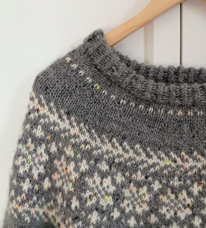 Tweed Star Sweater - Voksen billede 3