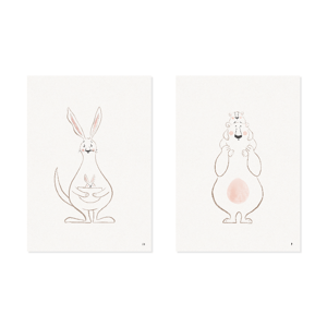 Dyreforældre – plakatserie – produktbillede