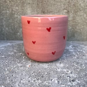 Hjerte kop. 270 ml. H: 7,5 cm – produktbillede