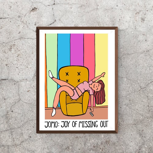 Plakat: JOMO Joyful (2)
