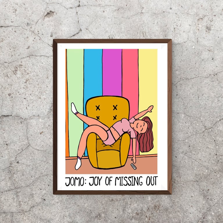 Plakat: JOMO Joyful billede 2