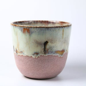 Krus - Rosa og lys m. pletter – produktbillede