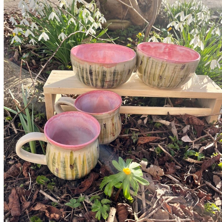 Høeng – keramik krus med hank billede 6