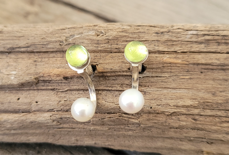 Peridot ørestikker.