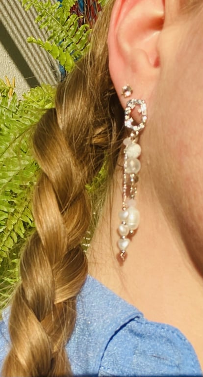 Bjergkrystal og Howlite  billede 3