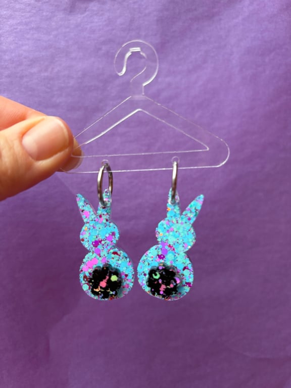 #1 Bunny-bunny i creol (Bubblegum/sort confetti)