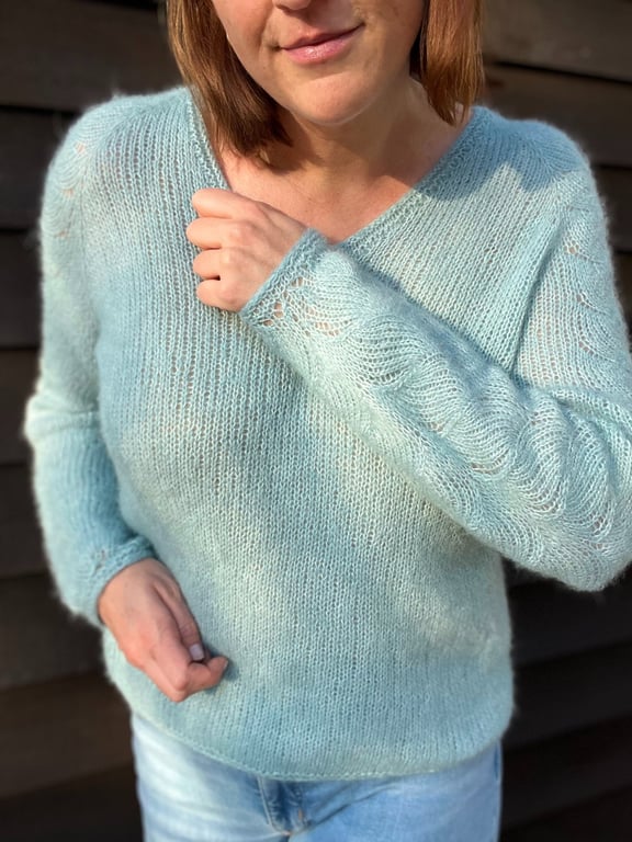 Kanula Light Bluse - strikkeopskrift DANSK PDF billede 2