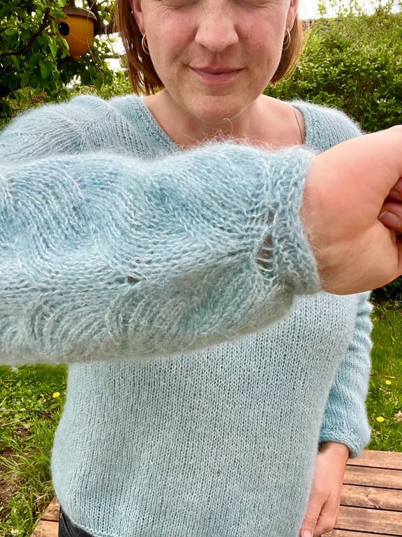 Kanula Light Bluse - strikkeopskrift DANSK PDF billede 4