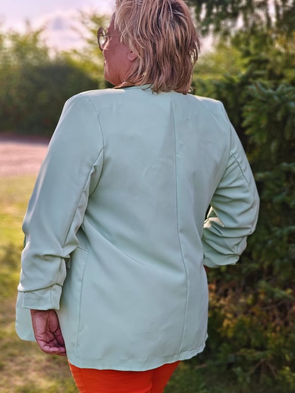 Oline Blazer Mint  billede 5
