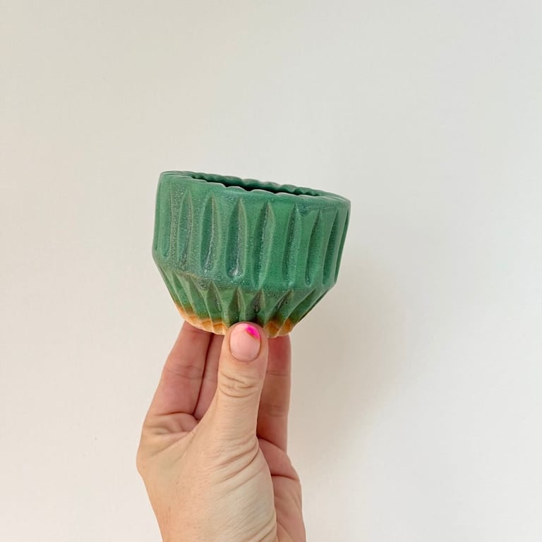 Grønne mini-urtepotter billede 11