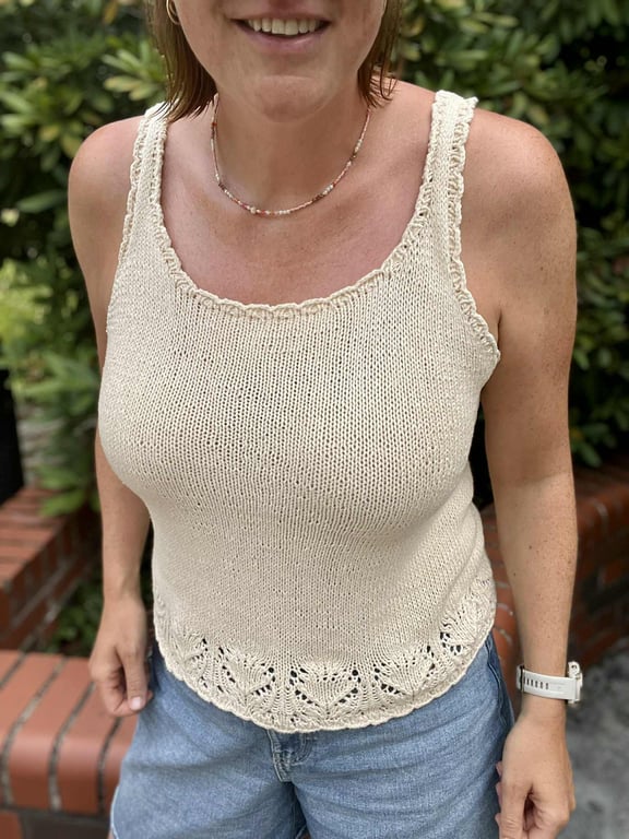 Kiiro Sommertop - STRIKKEOPSKRIFT (DANSK PDF) billede 2