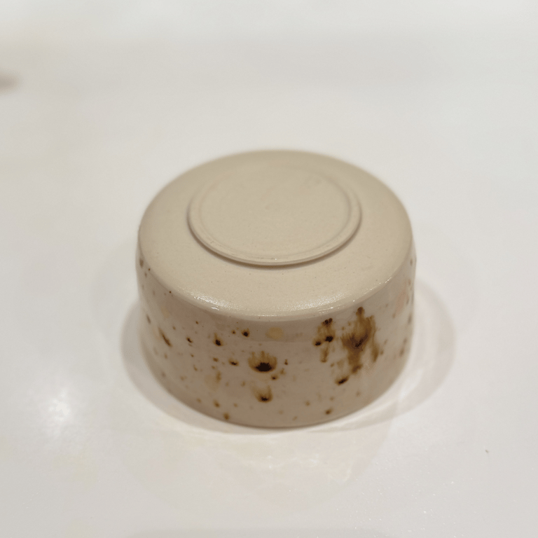 Matcha skål, beige/brun/rosa billede 2