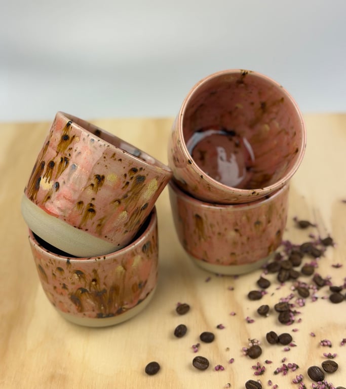 Lyserød kop (6 ens) billede 2