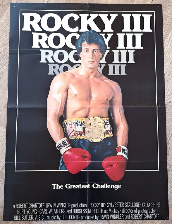 Rocky III - plakat