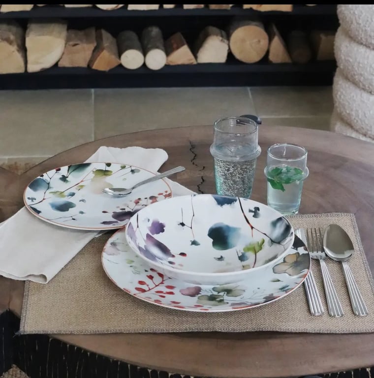 AQUARELLE Desserttallerken 20 cm.  (3)