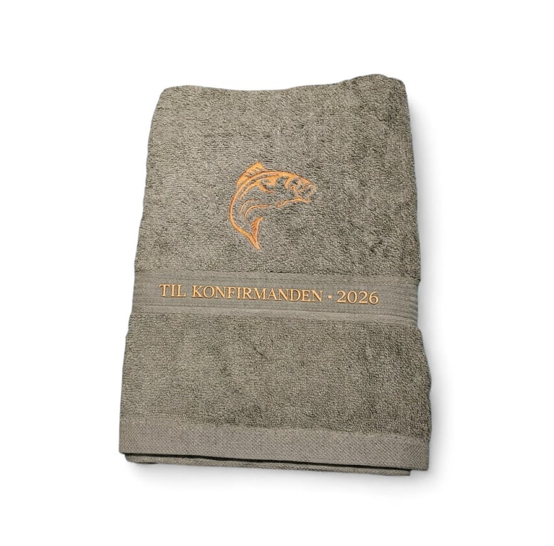 Håndklæde. Gave til konfirmation