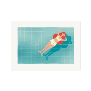Pool – plakat – produktbillede