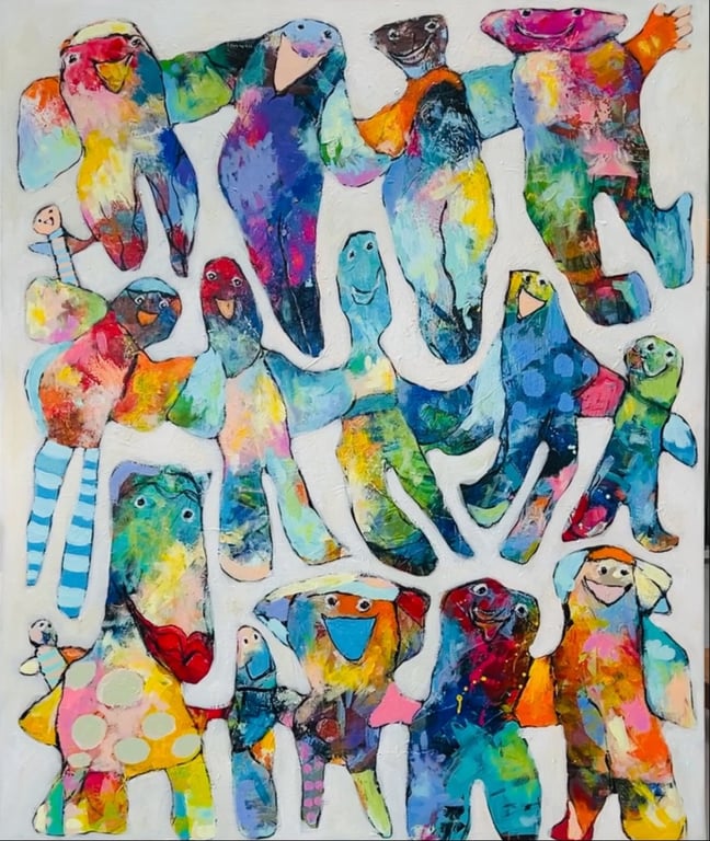 90cm x 120cm billede 4