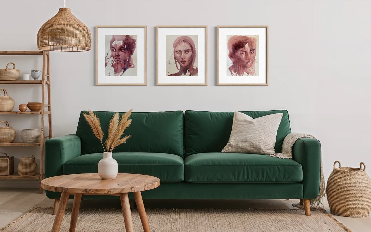 Uden titel – 41 cm x 31 cm billede 2