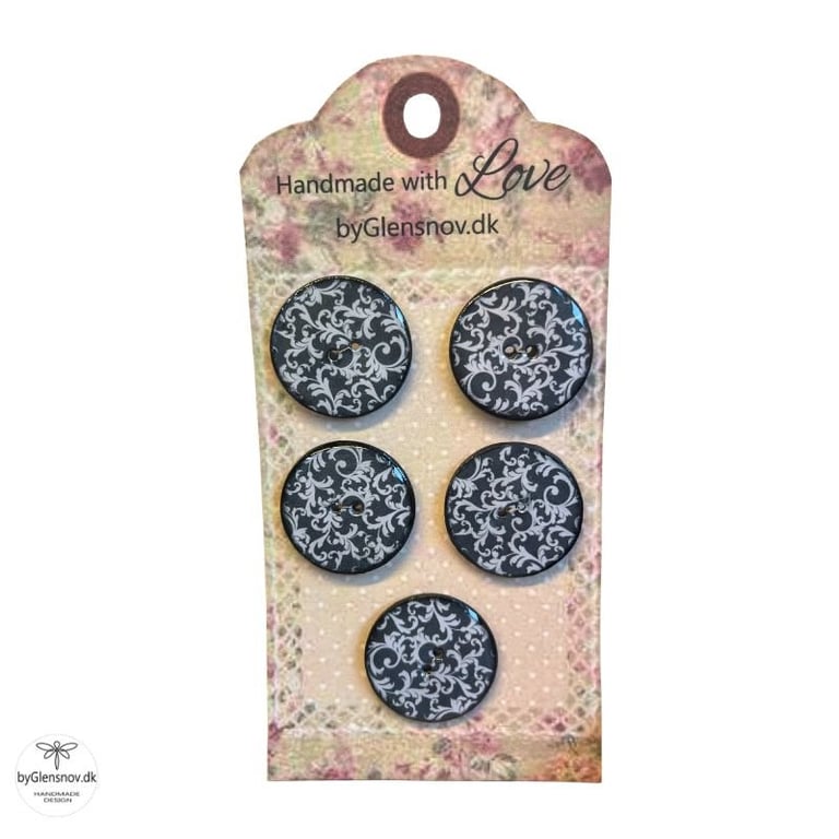 Knapper, 32 mm m/huller