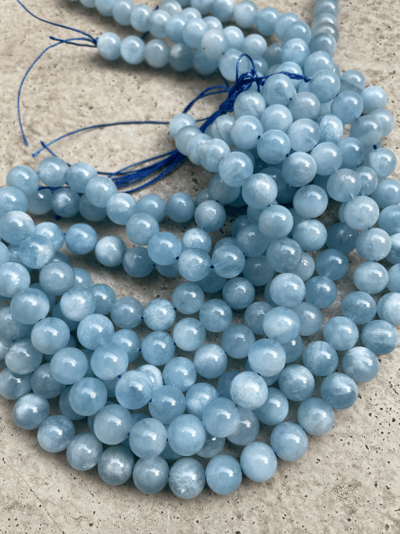 Blå Akvamarin - Kvalitet AA billede 5