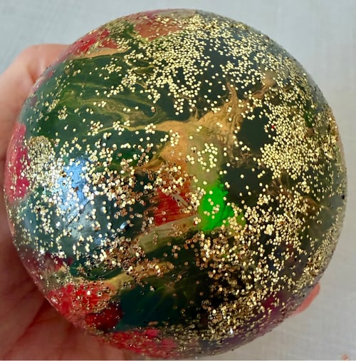 Kunst julekugle 45 (3)