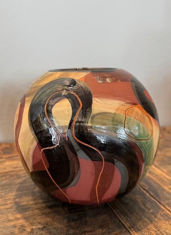 Unika kugle vase 