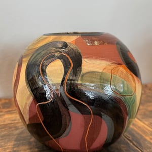 Unika kugle vase  – produktbillede