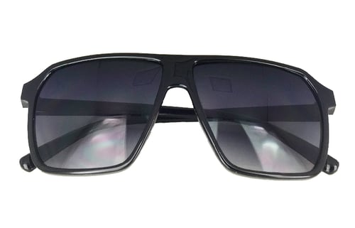 Schwarze Millionärs-Sonnenbrille (2)