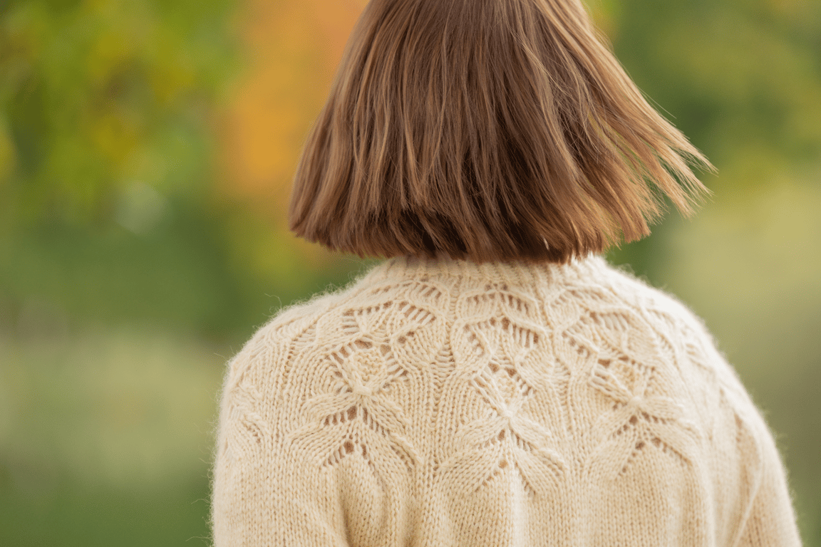 Shiroi Sweater Adult - Strikkeopskrift DANSK PDF billede 3