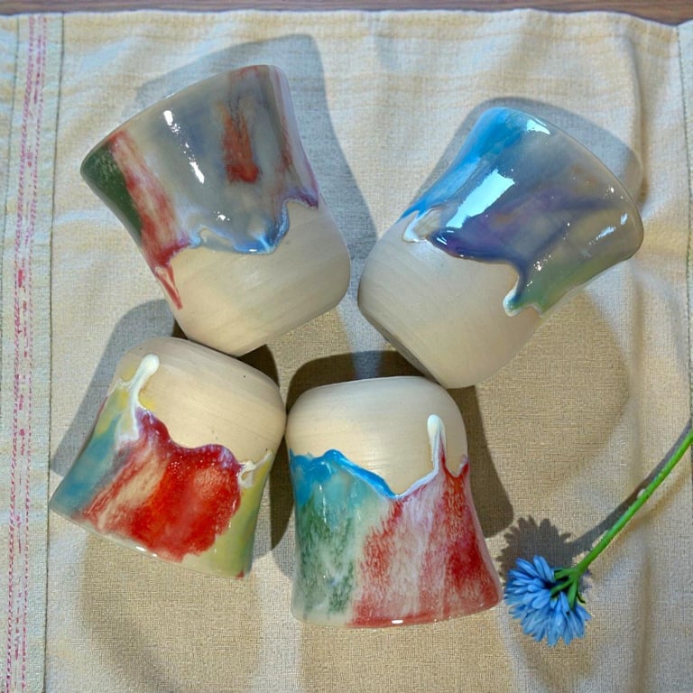 Farvespil – håndlavet keramikkrus