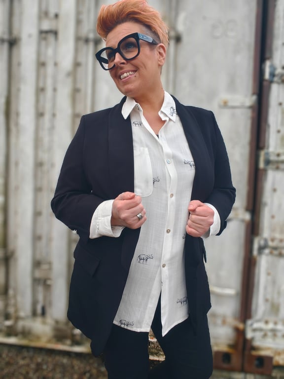 Bennie Blazer Sort 