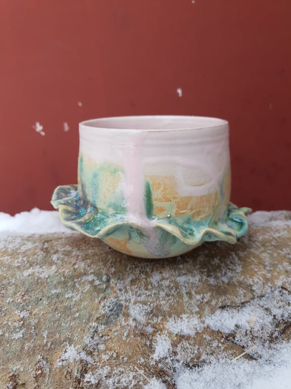 Bølge kop uden hank  billede 5