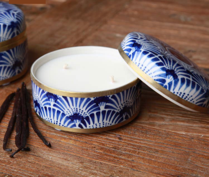 Cleo duftlys i krukke - Ingefær/Citrongræs (3)