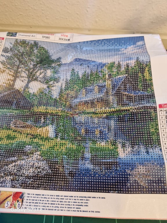 Her er der et rigtig pænt natur billede den er 30×30 