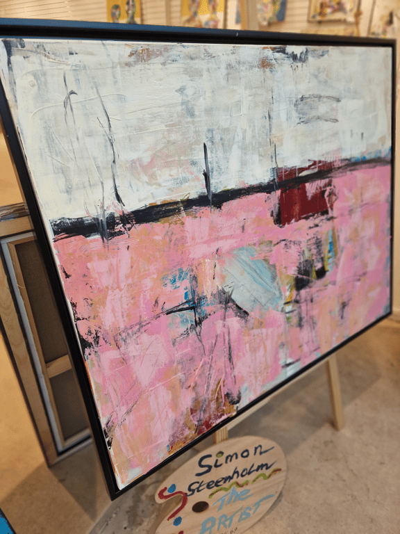 #1260 80 x 100cm SOLD billede 3