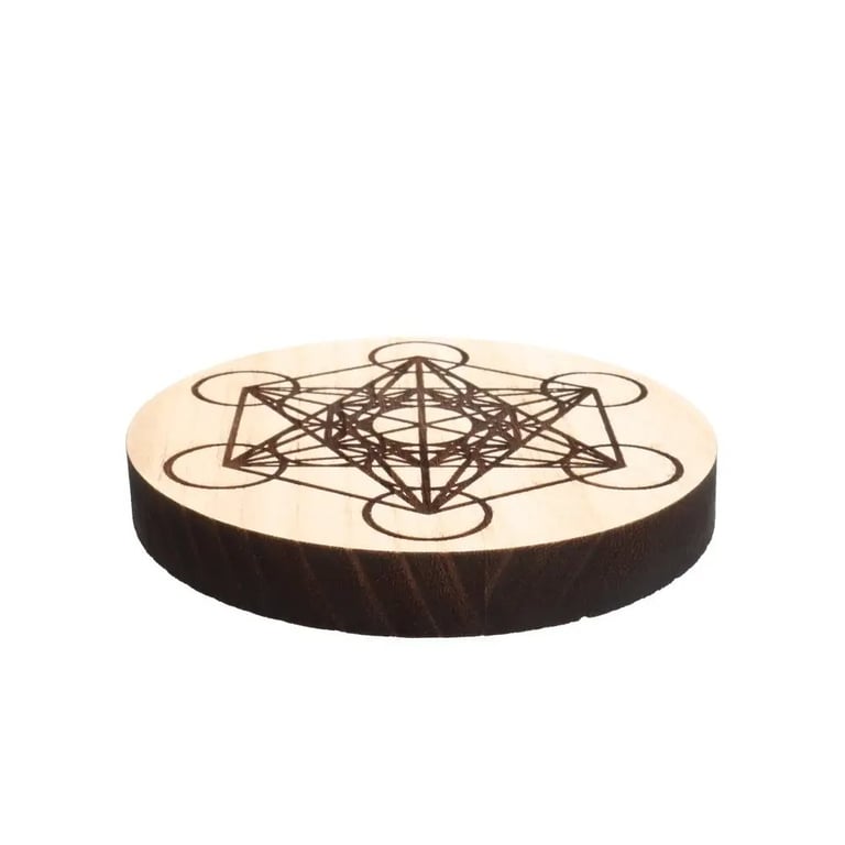 Metatron cirkulær alterbase 5,5 cm billede 3