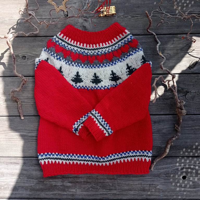 Nordic Winter Sweater billede 2