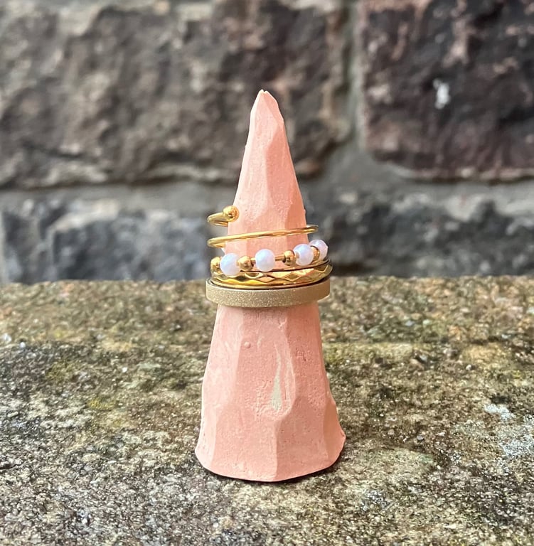 Facetskåret unika juletræ / Smykke-træ