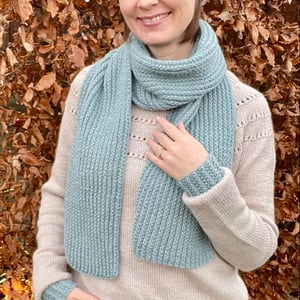 Elise Winter Set strikkeopskrift – produktbillede